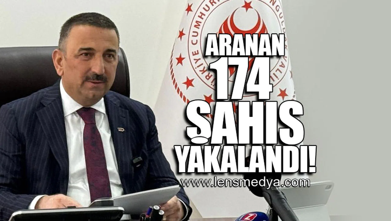 ARANAN 174 ŞAHIS YAKALANDI!