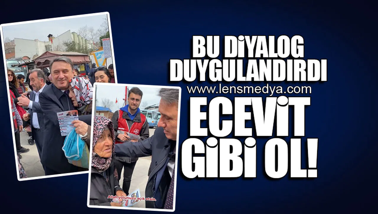 TAHSİN ERDEM'İ DUYGULANDIRAN SÖZLER... "ECEVİT GİBİ OL"