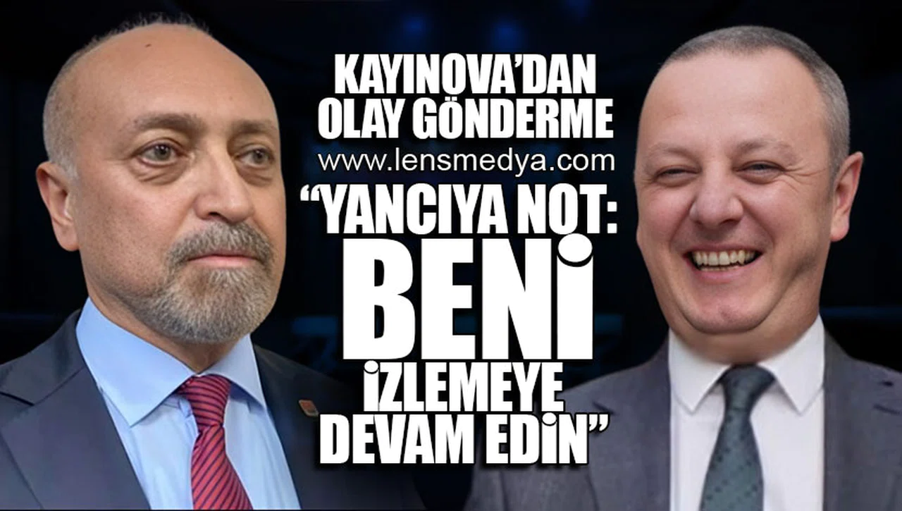 YANCIYA NOT: BENİ İZLEMEYE DEVAM EDİN!