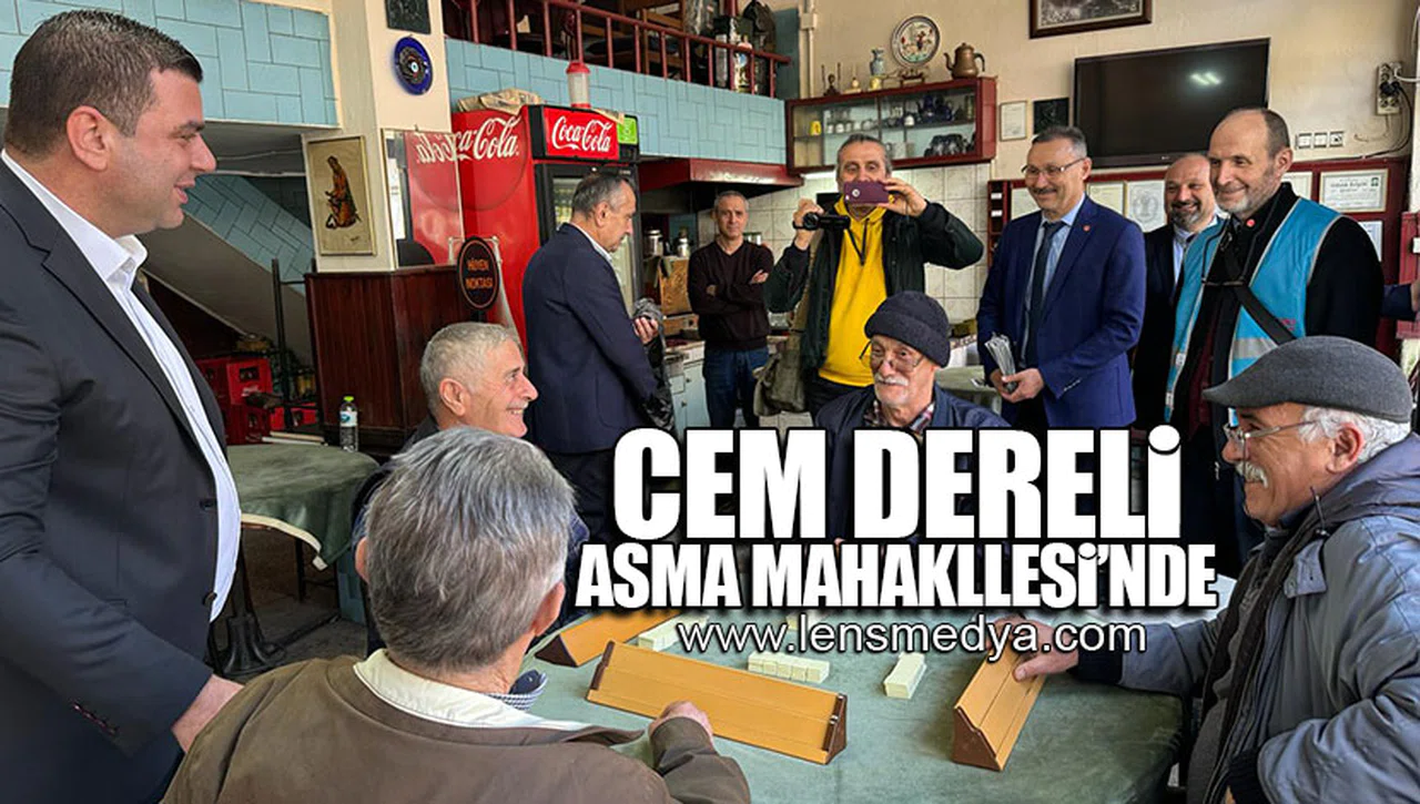 CEM DERELİ ASMA MAHALLESİ'NDE!