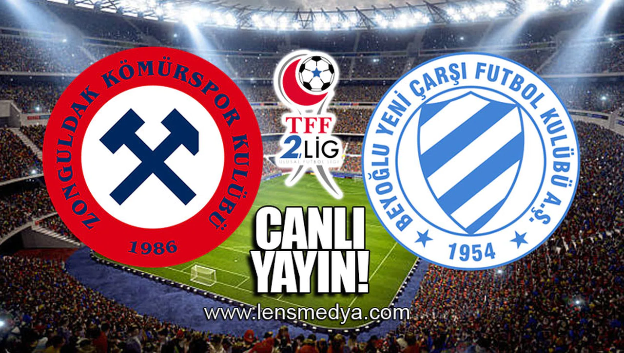 ZONGULDAK KÖMÜRSPOR - BEYOĞLU YENİ ÇARŞI CANLI YAYIN!