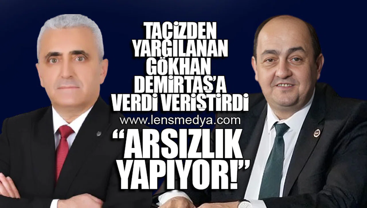 DEMİRTAŞ'A VERDİ VERİŞTİRDİ... "ARSIZLIK YAPIYOR"