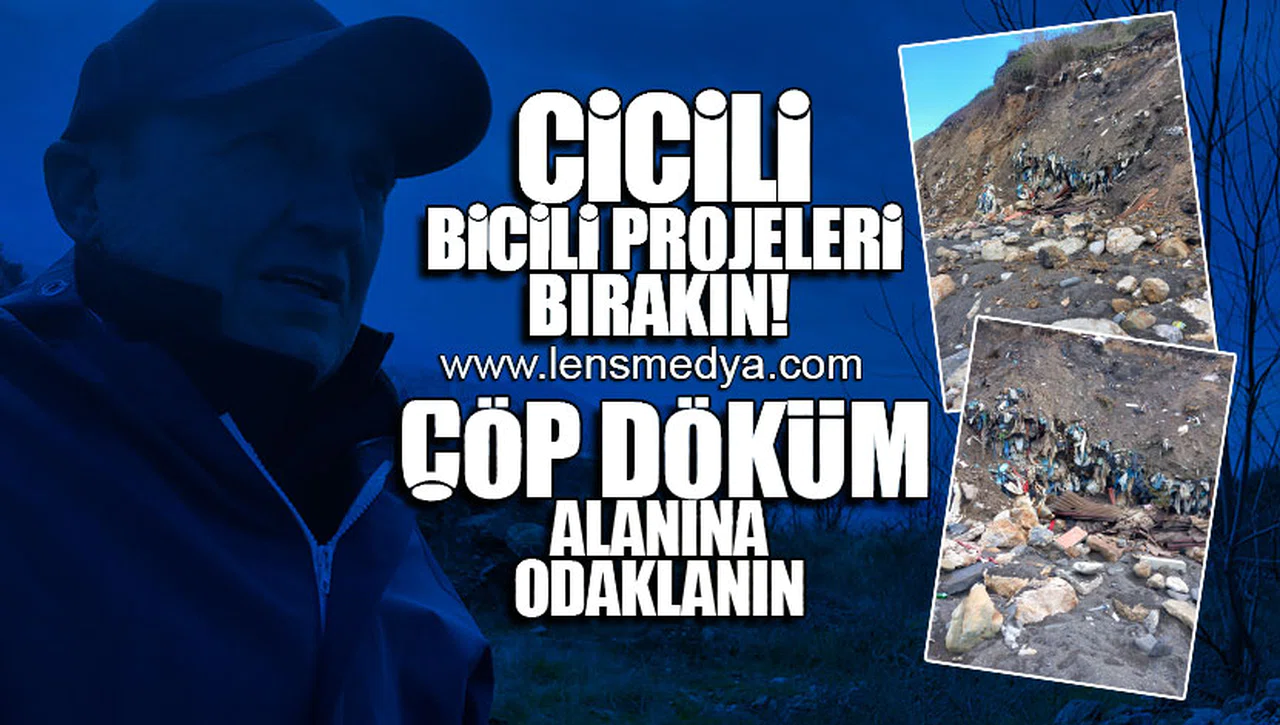 CİCİLİ BİCİLİ PROJELERİ BIRAKIN!