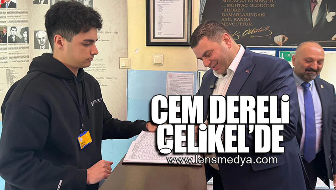 CEM DERELİ ÇELİKEL'DE!