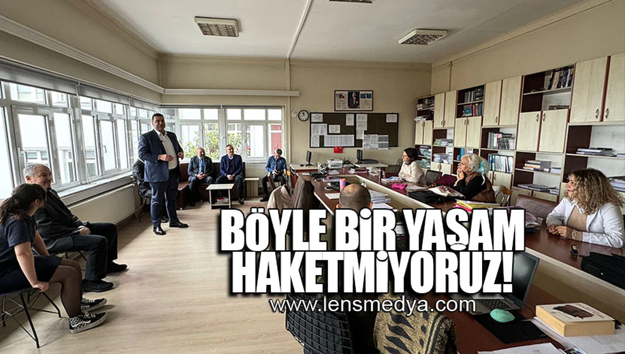 BÖYLE BİR YAŞAMI HAK ETMİYORUZ!