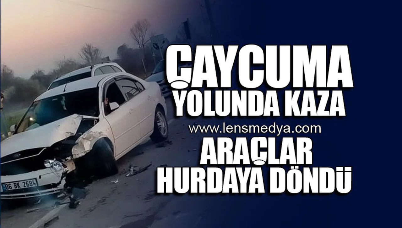 ÇAYCUMA YOLUNDA FECİ KAZA!