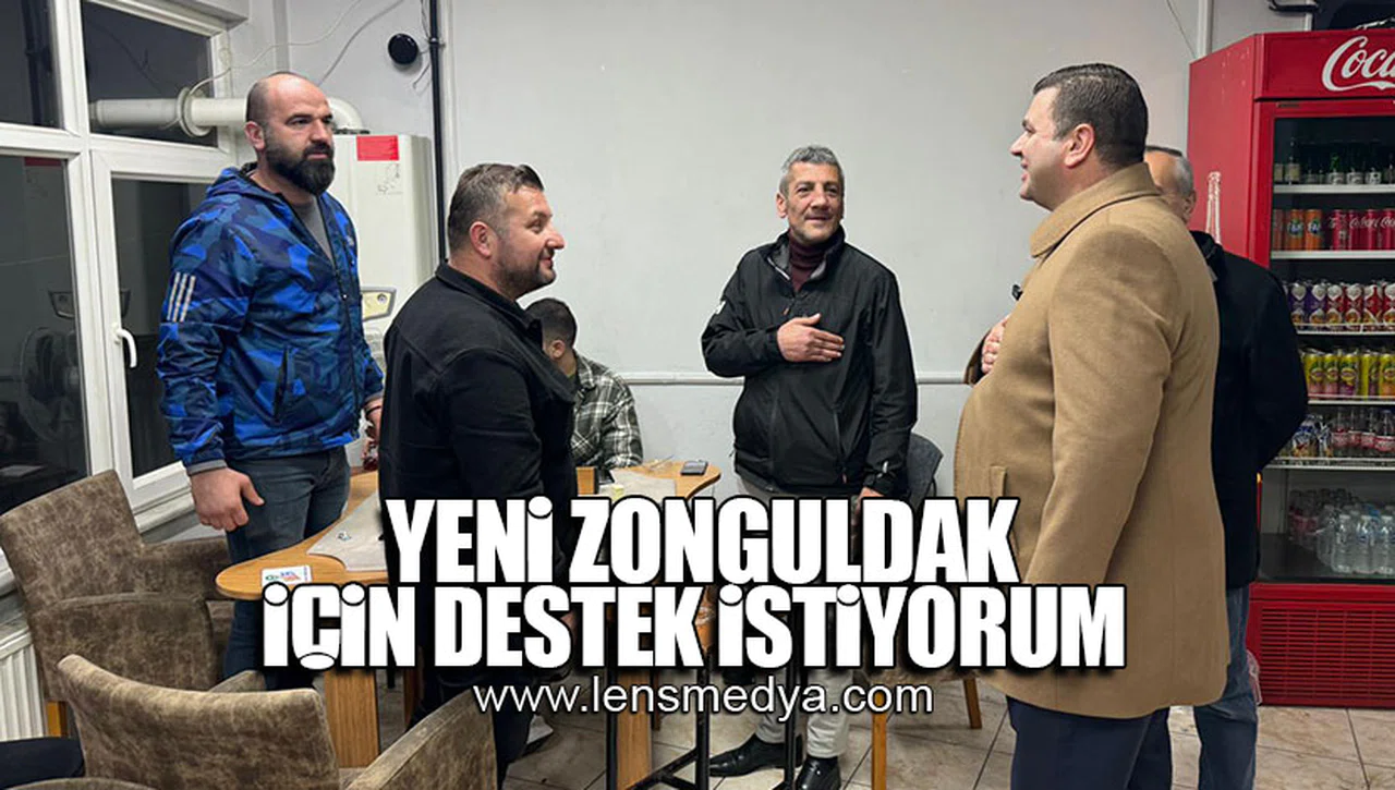 CEM DERELİ YENİ ZONGULDAK İÇİN DESTEK İSTEDİ!