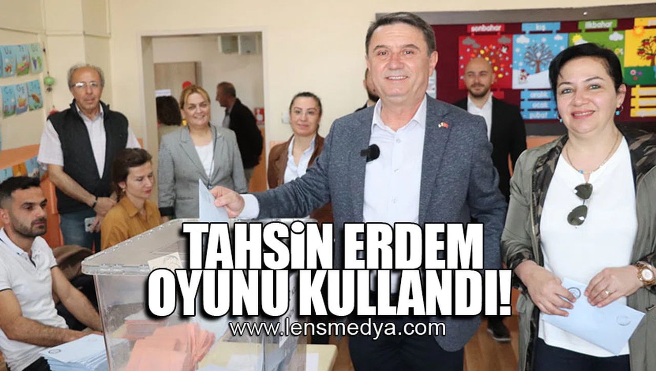 TAHSİN ERDEM VE AİLESİ OYUNU KULLANDI
