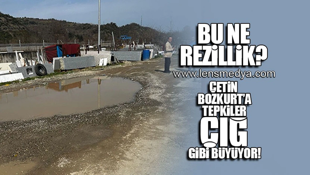 VATANDAŞ ÇAMUR İÇİNDE!