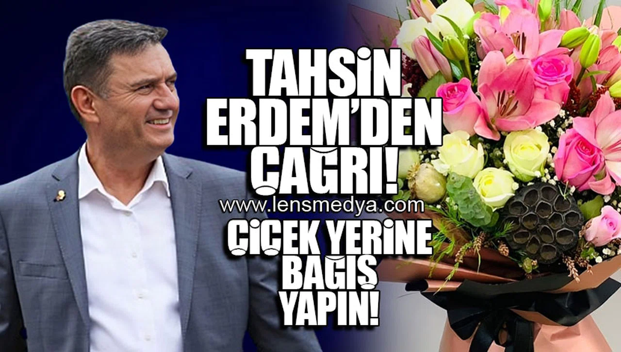 ÇİÇEK YERİNE BAĞIŞ YAPIN!