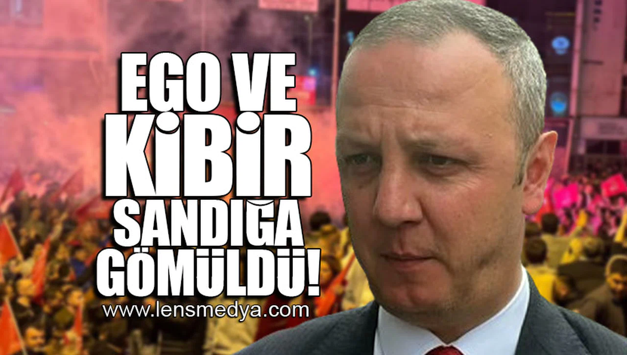 EGO VE KİBİR SANDIĞA GÖMÜLDÜ!