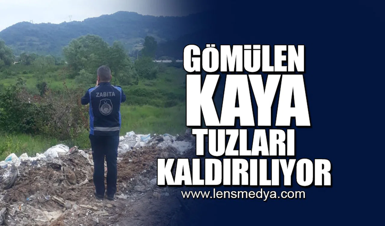 GÖMÜLEN KAYA TUZLARI KALDIRILIYOR!