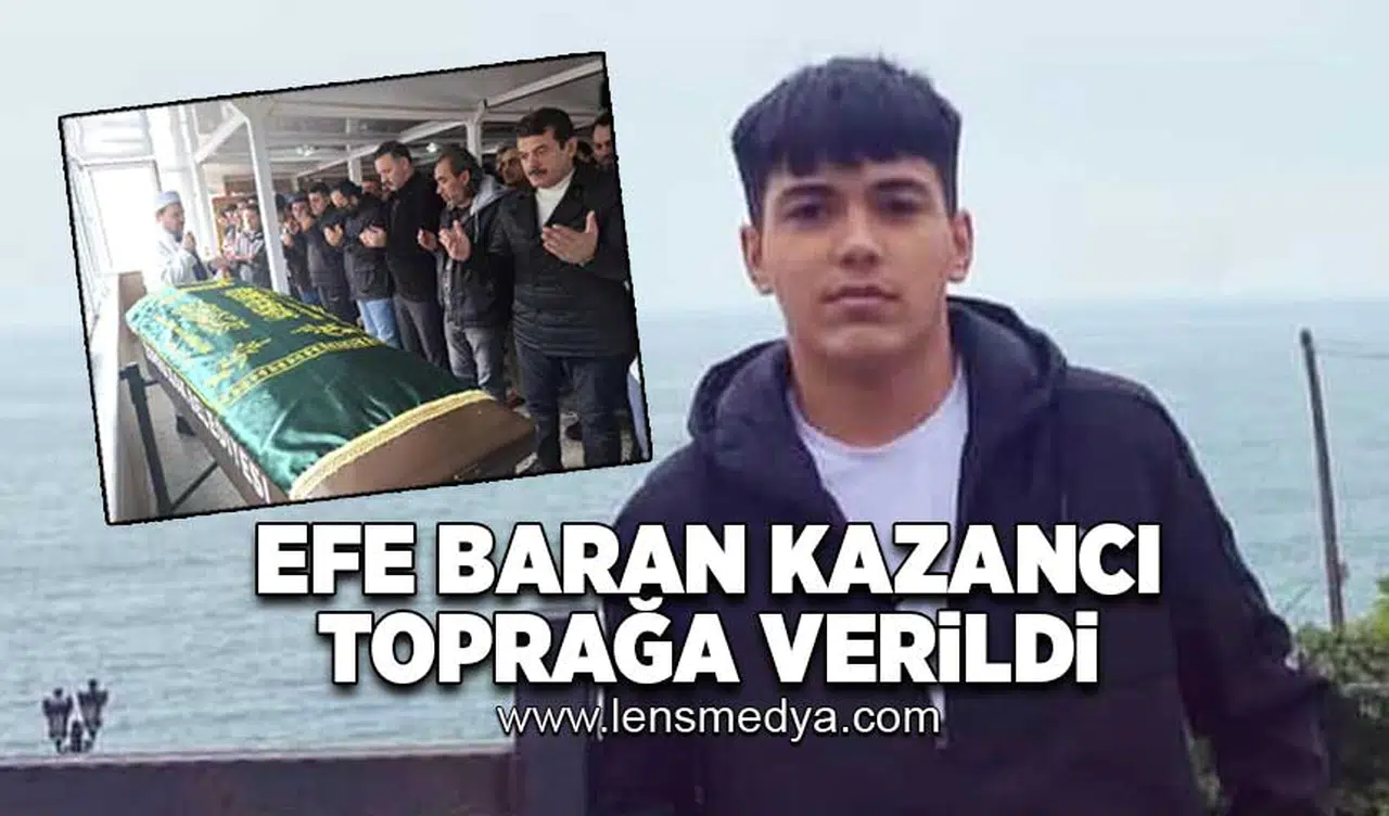 Efe Baran Kazancı toprağa verildi!