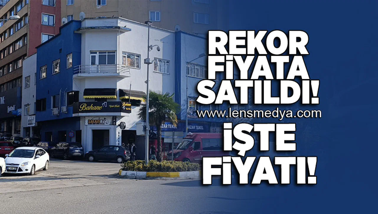 REKOR FİYATA SATILDI... İŞTE FİYATI!