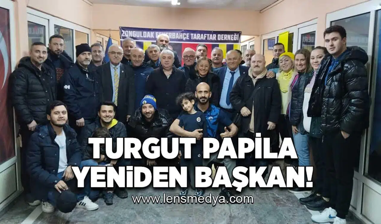 Turgut Papila yeniden başkan!