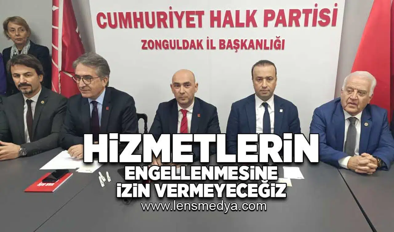 Hizmetlerin engellenmesine izin vermeyeceğiz!