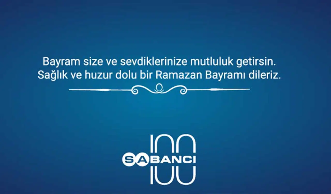 Sağlık ve huzur dolu bir bayram dileriz...