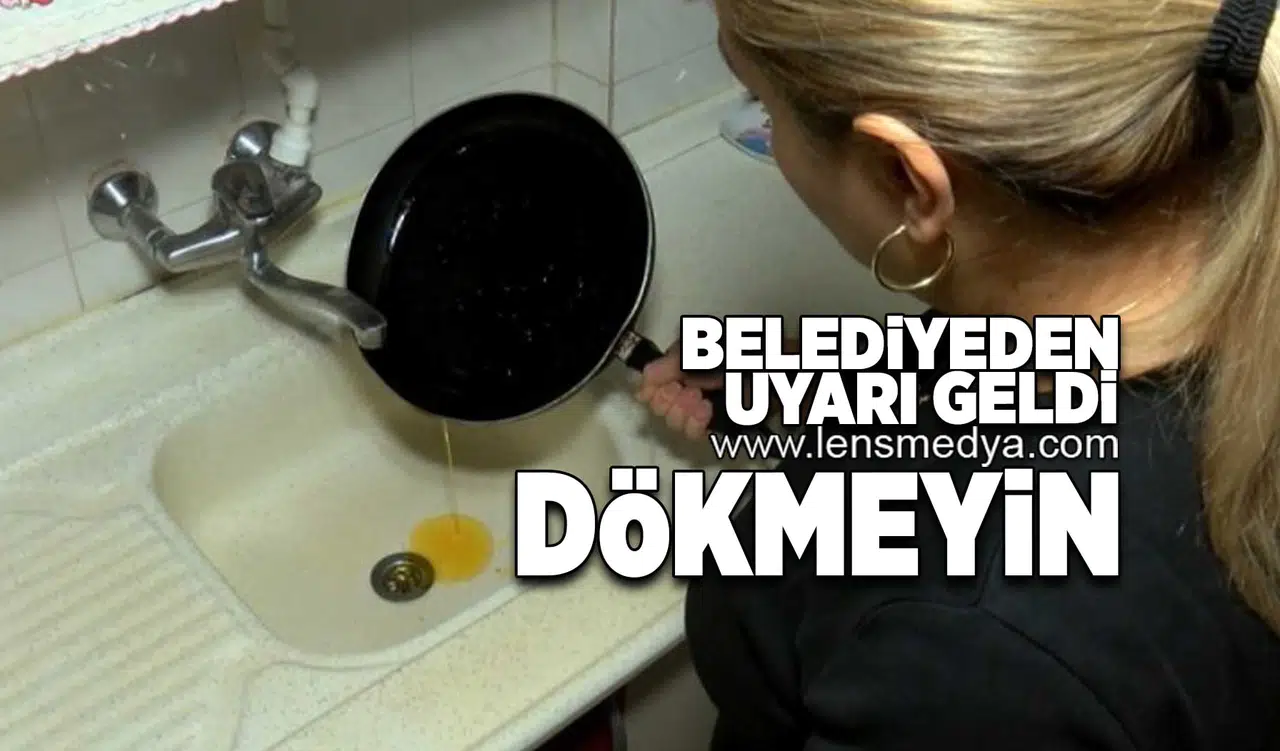 Belediyeden uyarı geldi... Dökmeyin!