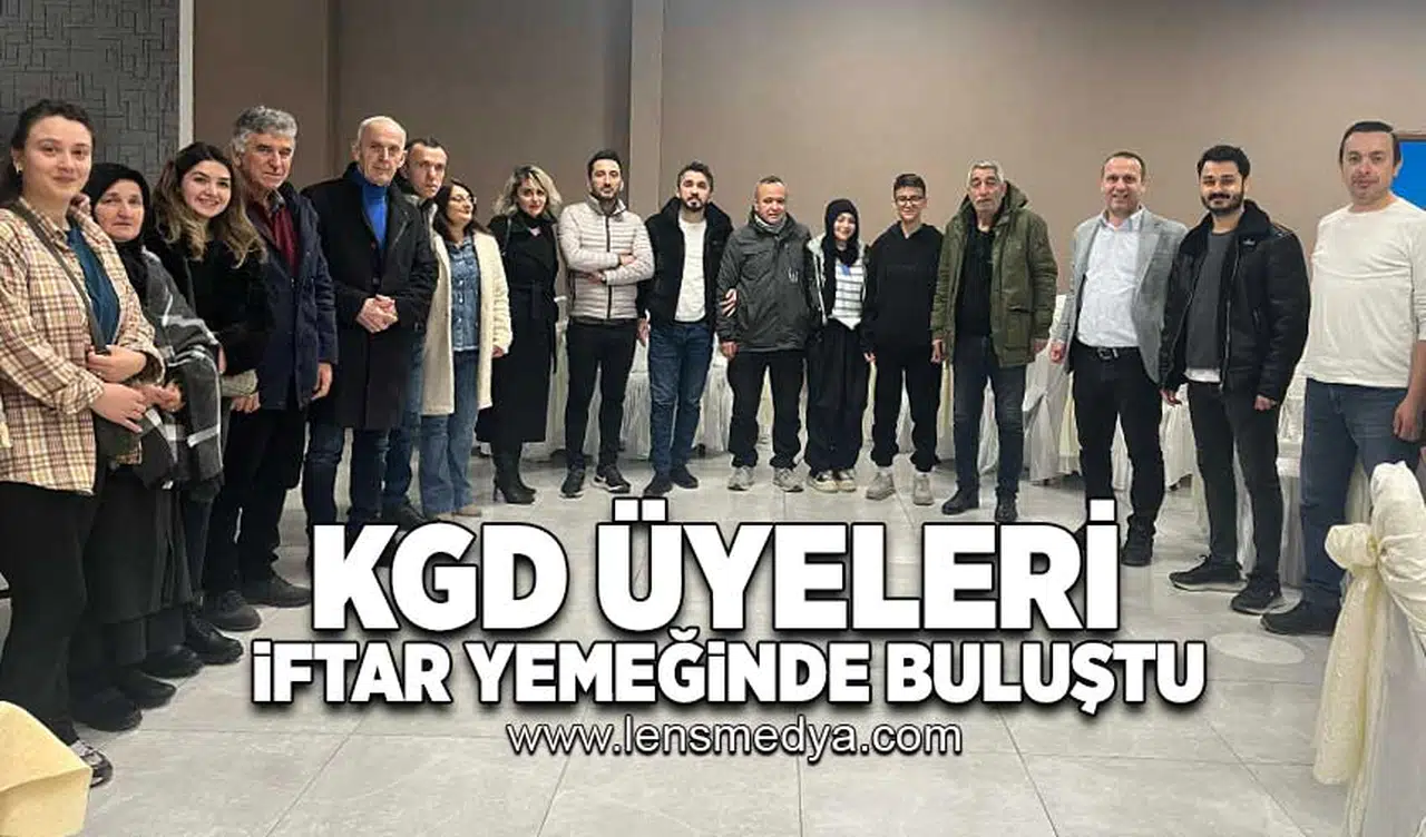 KGD Üyeleri iftar yemeğinde buluştu!
