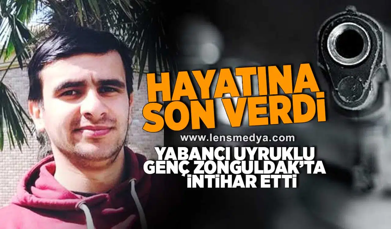Yabancı uyruklu genç Zonguldak'ta intihar etti!
