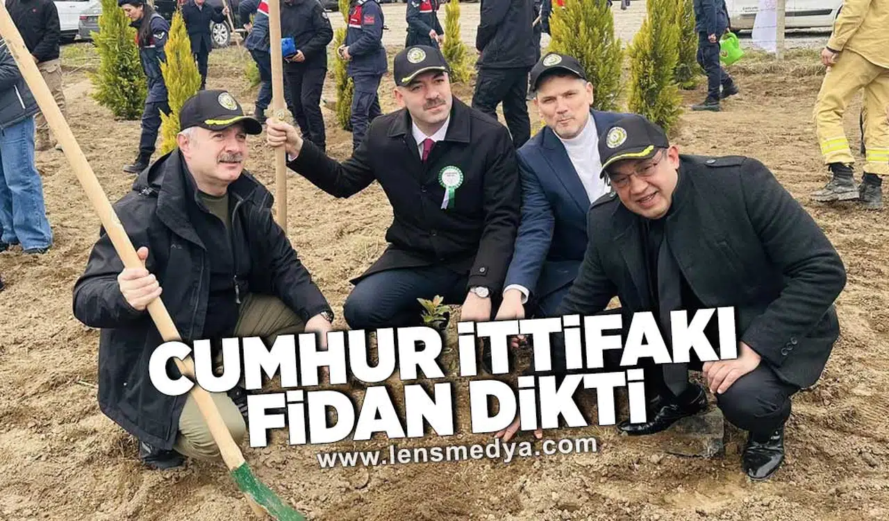 Cumhur İttifakı fidan dikti!