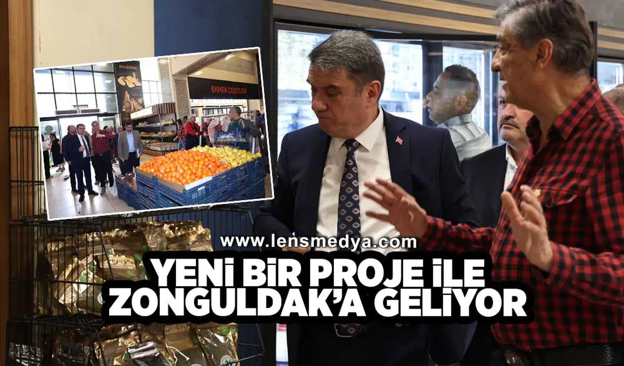 Yeni bir proje ile Zonguldak'a geliyor!