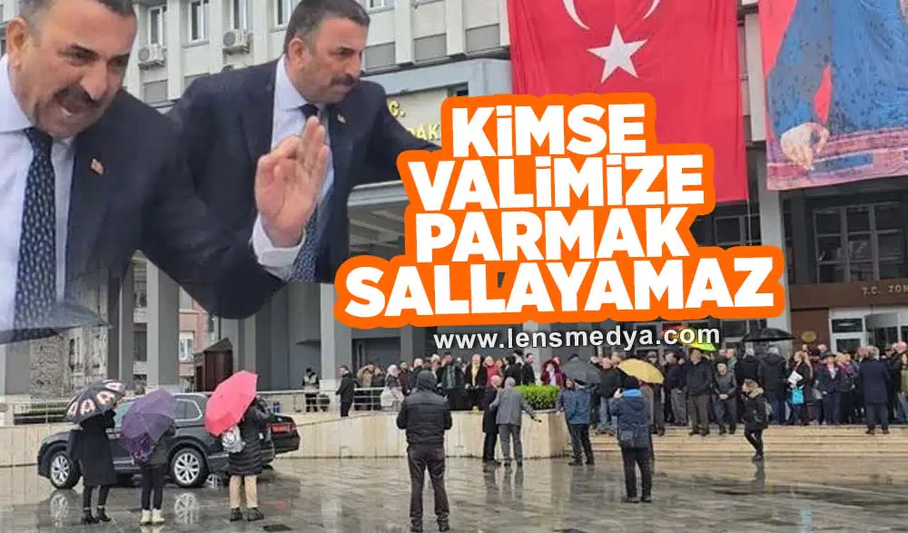 Kimse Valimize parmak sallayamaz!