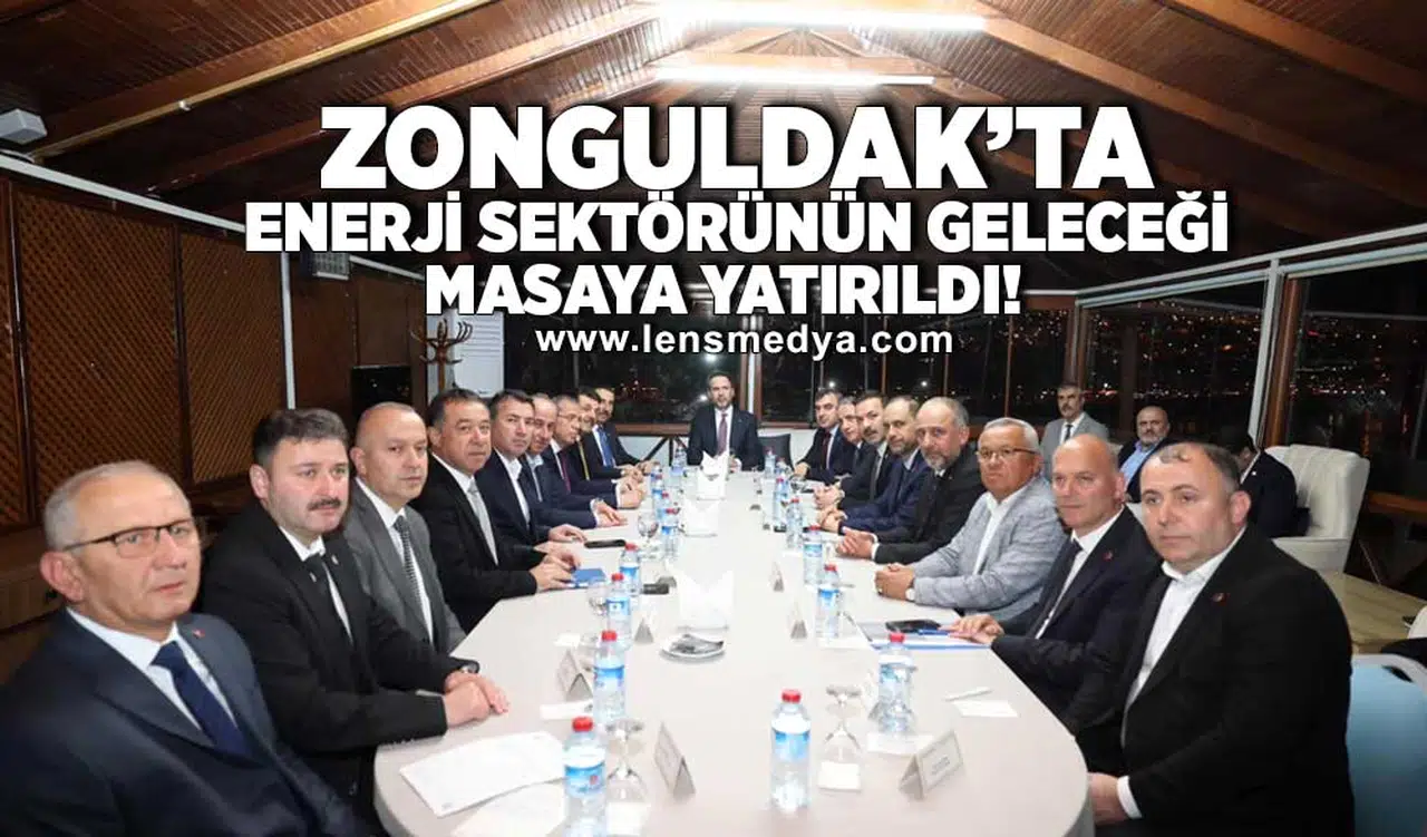 Zonguldak'ta enerji sektörünün geleceği masaya yatırıldı!