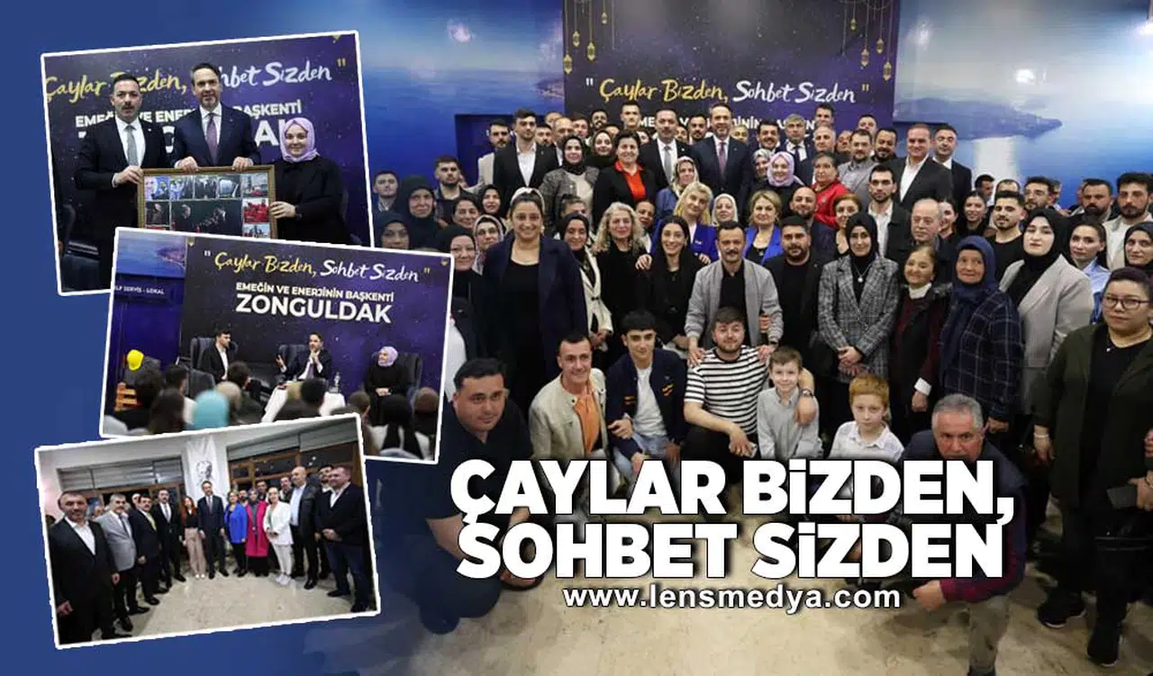 "Çaylar bizden sohbet sizden"