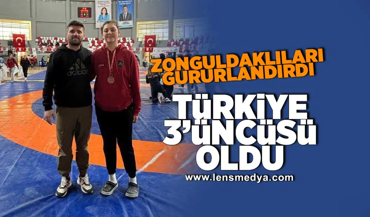 Türkiye üçüncüsü oldu!