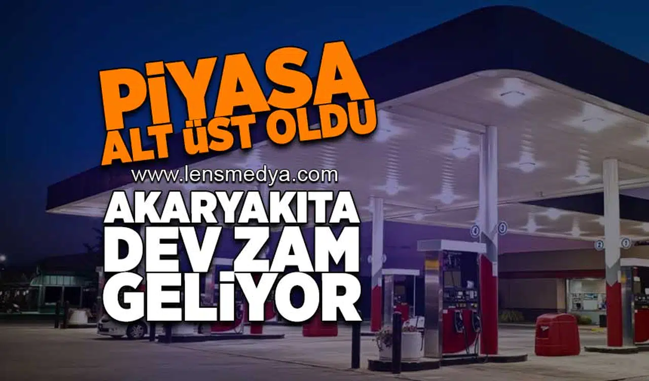 Akaryakıta dev zam geliyor!