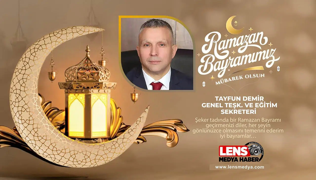 GMİS Genel Teşkilatlandırma ve Eğitim Sekreteri Tayfun Demir'i Bayram Mesajı...