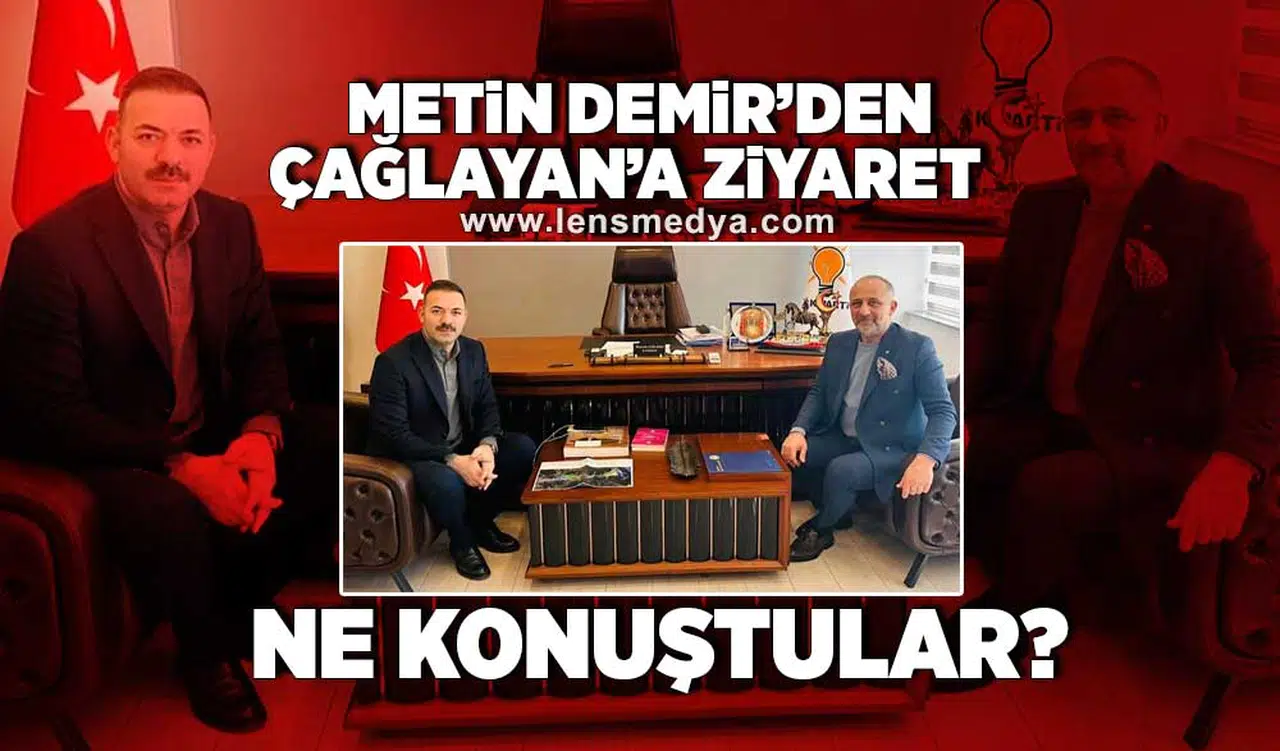 Metin Demir'den Çağlayan'a ziyaret!