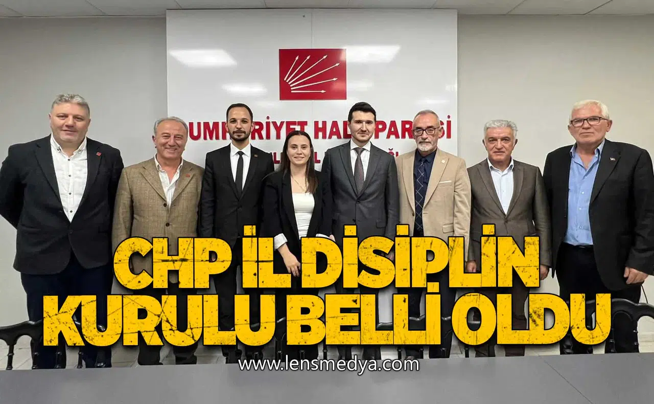 CHP İl Disiplin Kurulu belli oldu!