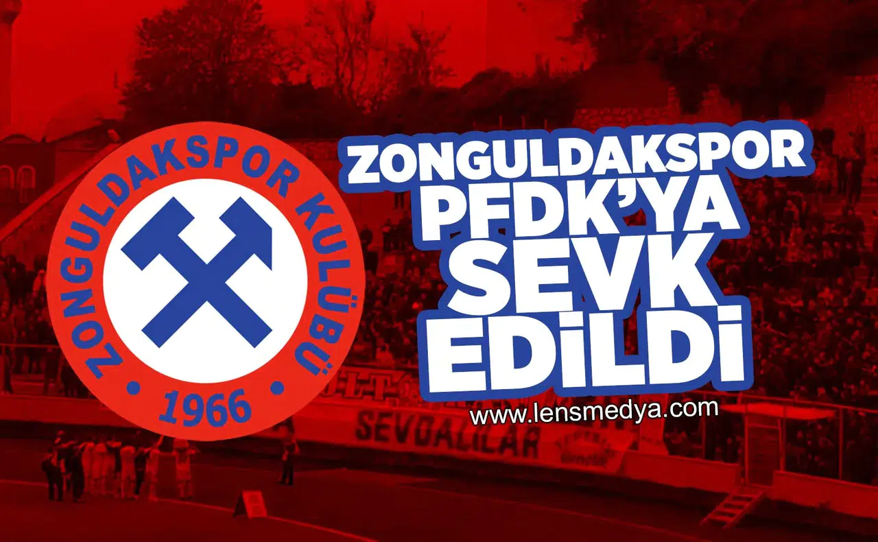 Zonguldakspor PFDK'ya sevk edildi