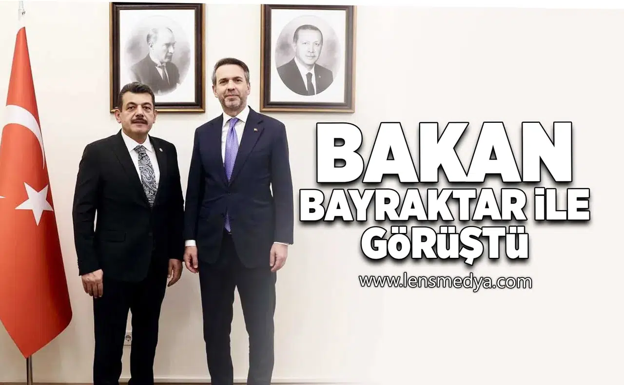 Avcı, Bakan Bayraktar ile görüştü!