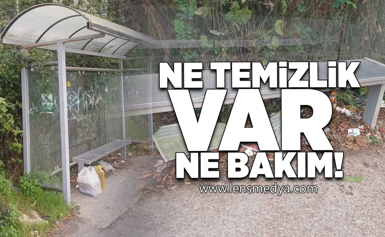 Ne temizlik var ne bakım!