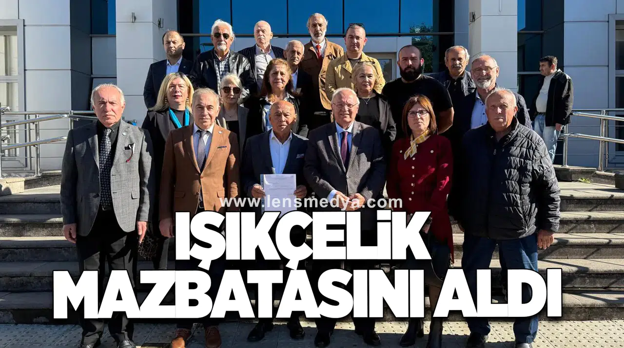 Ereğli Teşkilatı Mazbatasını Aldı