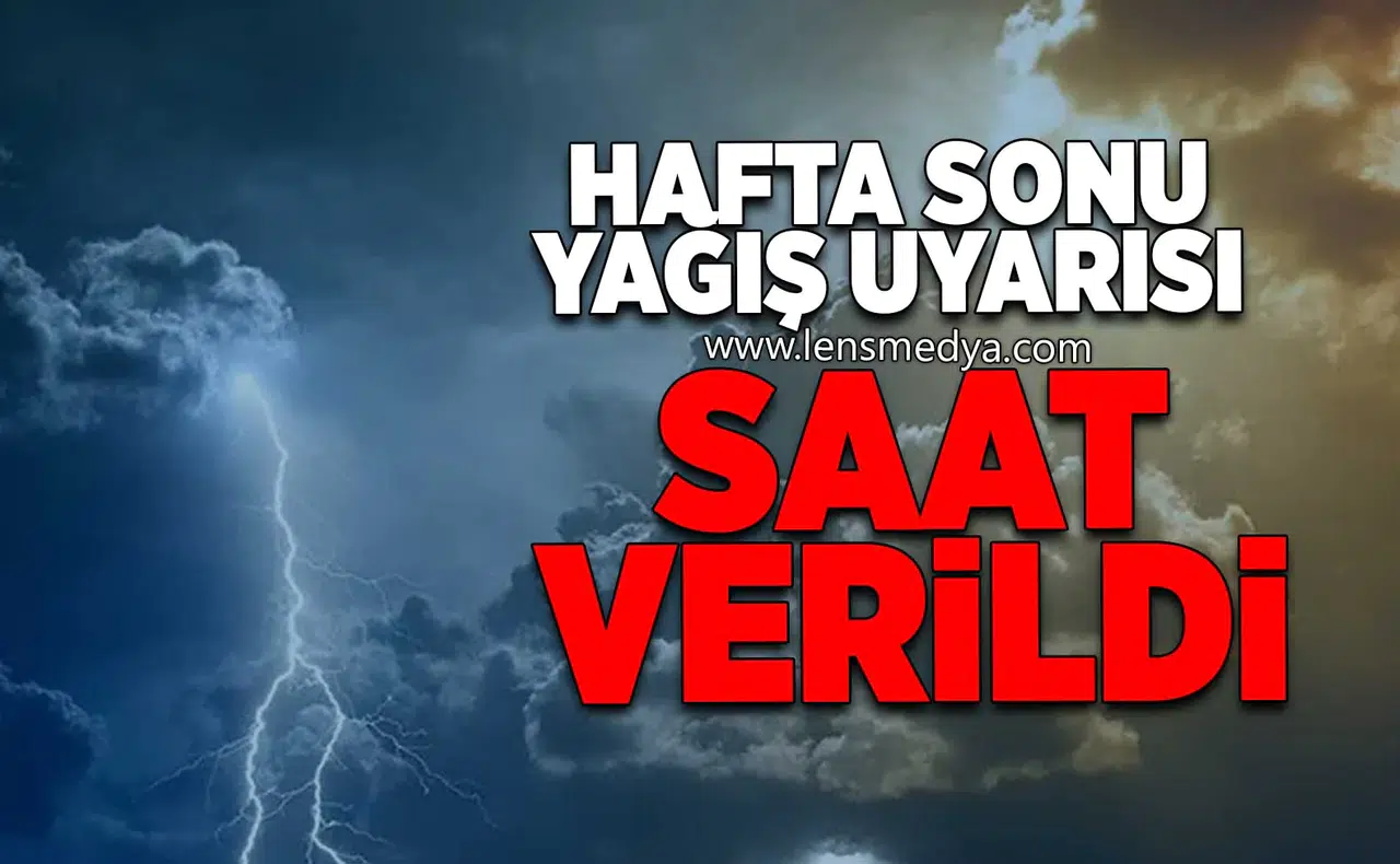 Düzce, Zonguldak ve Bartın’a Kuvvetli Yağış Uyarısı