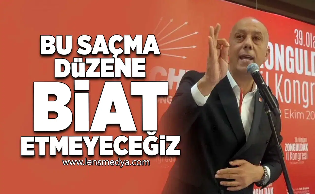 Bu saçma düzene biat etmeyeceğiz!