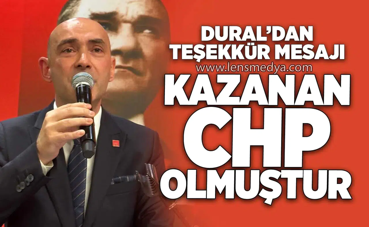 DEVRİM DURAL'DAN TEŞEKKÜR MESAJI