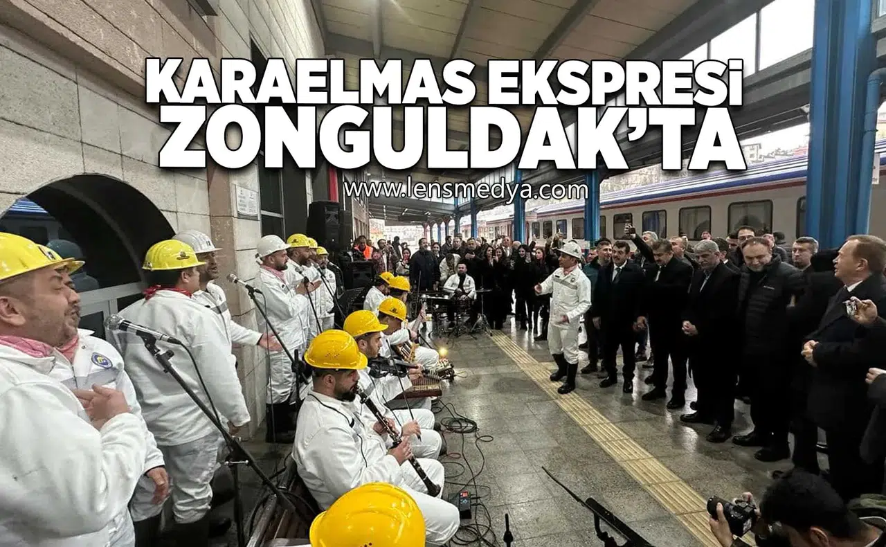 Karaelmas Ekspresi Zonguldak'ta