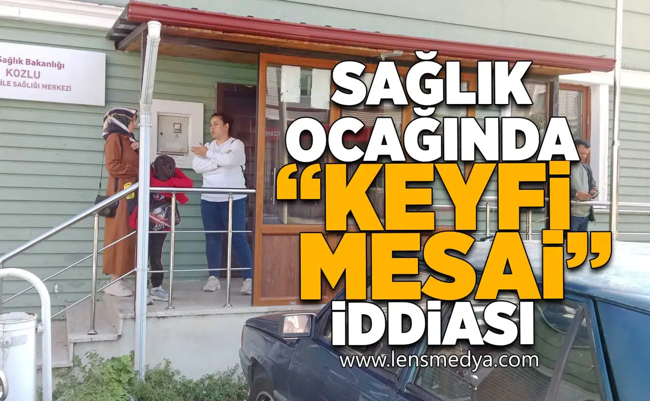 Sağlık Ocağı'nda "Keyfi mesai" İddiası!