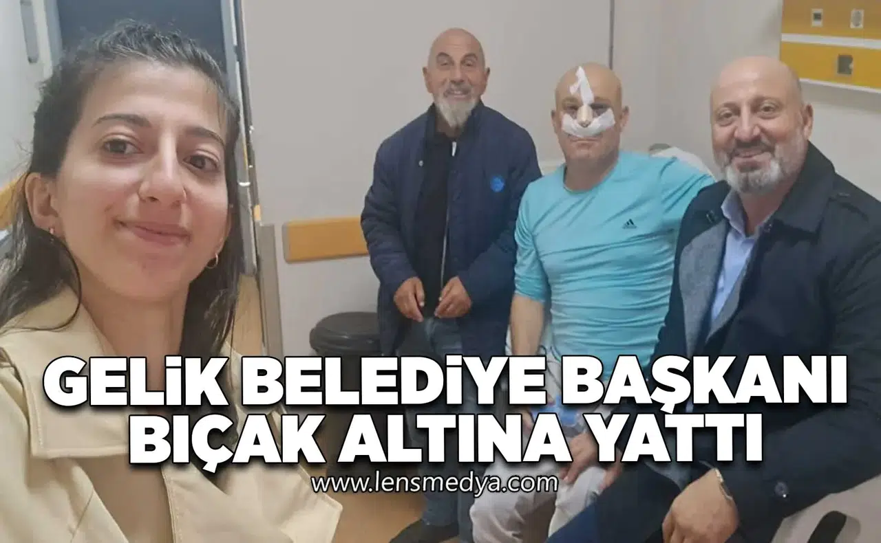 Gelik belediye başkanı bıçak altına yattı!