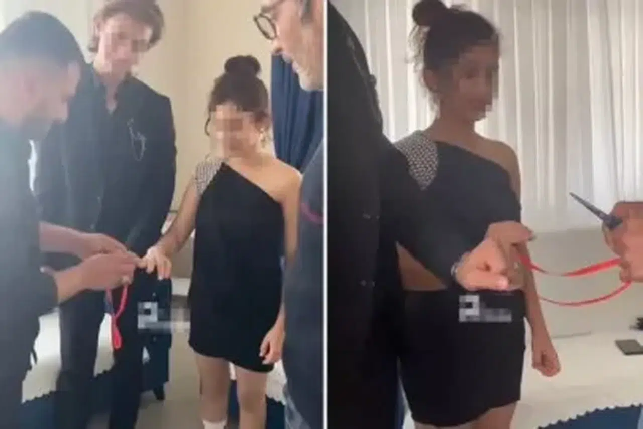 Çocuk yaşta nişan krizi!