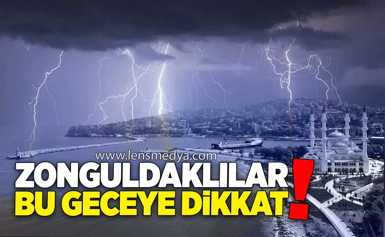 Dikkat! Bu gece kuvvetli geliyor...