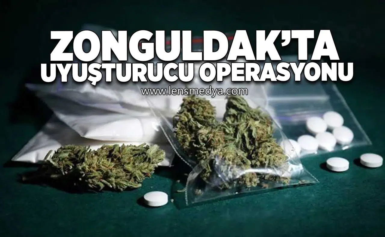 Zonguldak'ta uyuşturucu haberi!