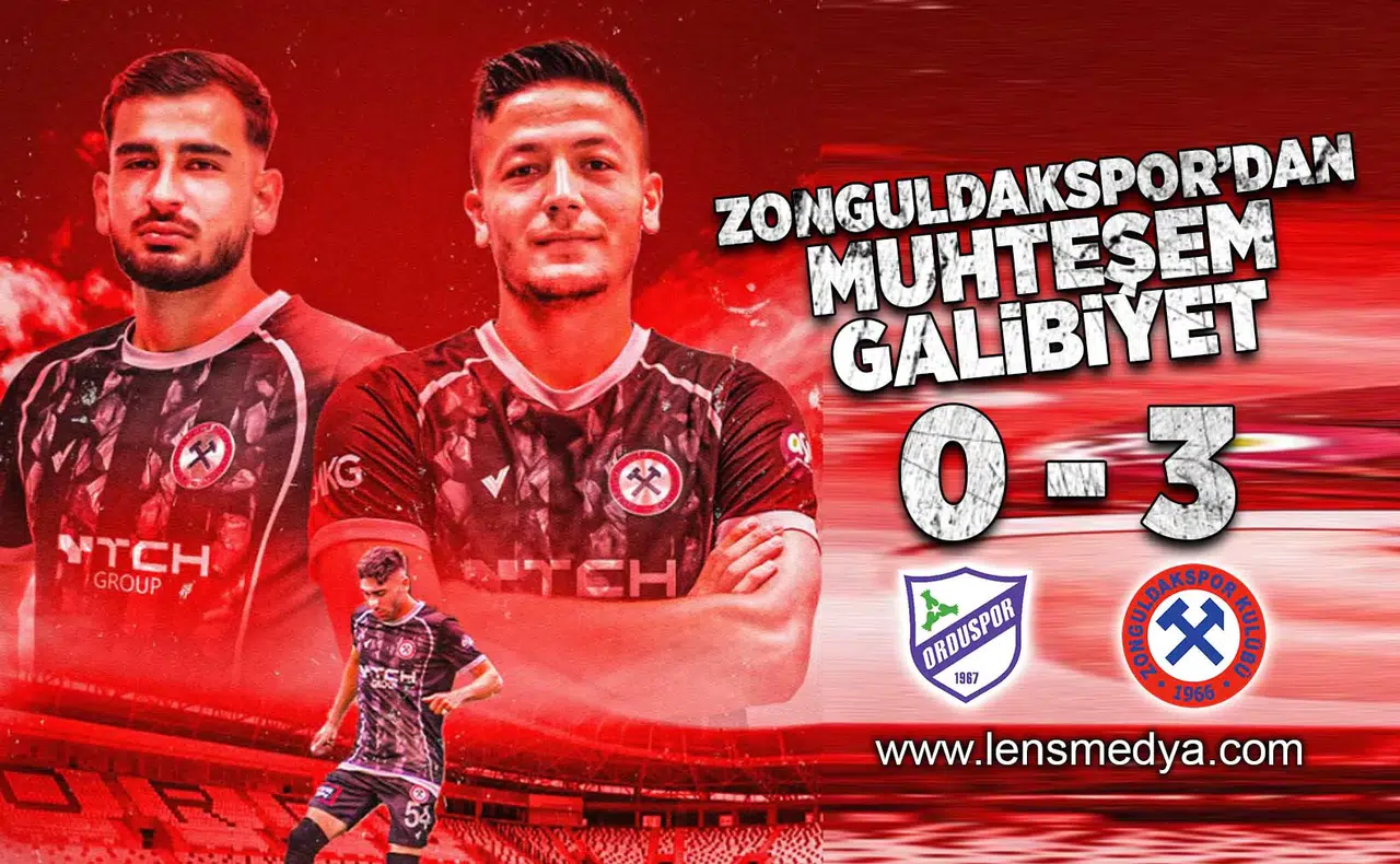 Zonguldakspor'dan muhteşem galibiyet!