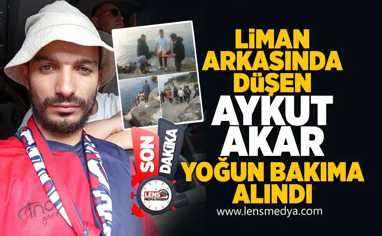 Liman arkasında düşen Aykut Akar yoğun bakıma alındı!