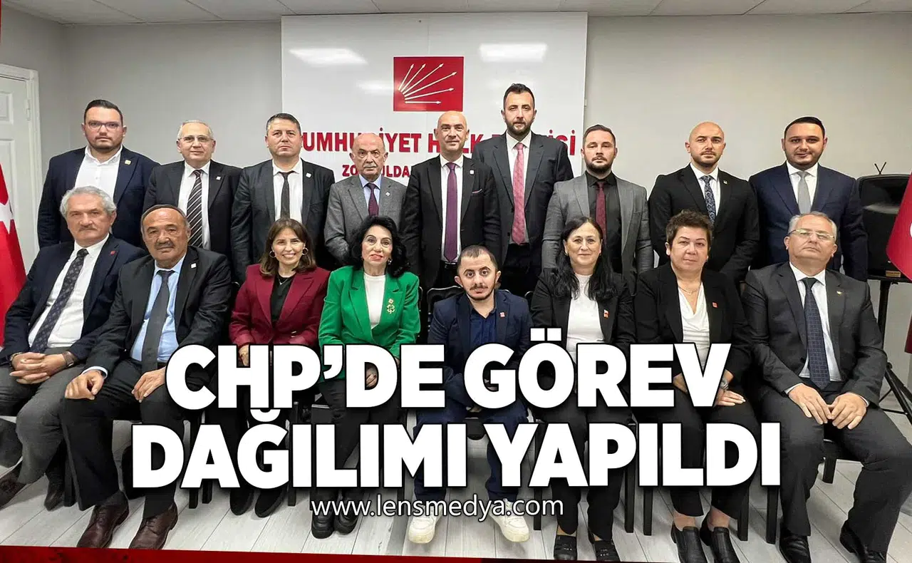 CHP'de görev dağılım yapıldı